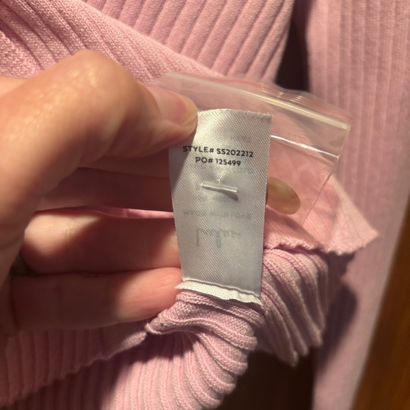 Lulus Women's Button Front Cardigan in Pink Medium NWT - Picture 6 of 6